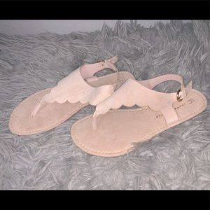 Lauren Conrad light pink sandals